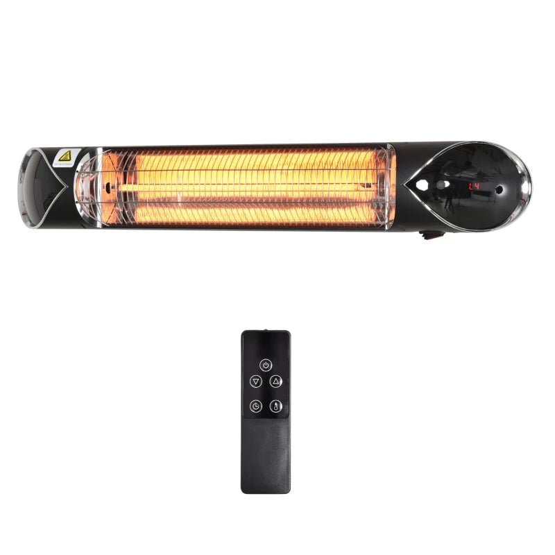 Outsunny 2000W Electric Patio Heater Wall Mounted Heater