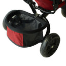 HOMCOM Baby Ride on Tricycle W/Canopy-Red