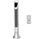 HOMCOM Tower Fan 3 Speed 91.5cm - Silver