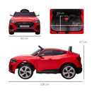 HOMCOM Kids Electric Ride On Car Audi E-Tron 12v - Red