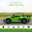 Kids Electric Ride on Lamborghini Aventador 12v - Green