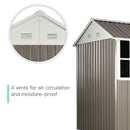 Garden Metal Storage Shed 6' x 8'
