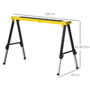 2 Piece Sawhorse - Steel Construction