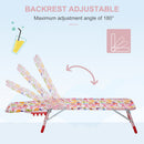 Outsunny Kids Lounger Chair- Multicoloured